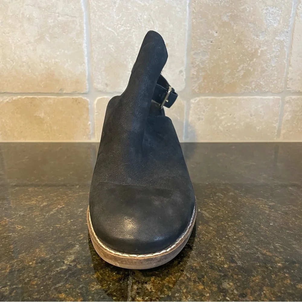 Cole Haan Women's‎ 10 B Black Leather Pippa Block Heel Bootie